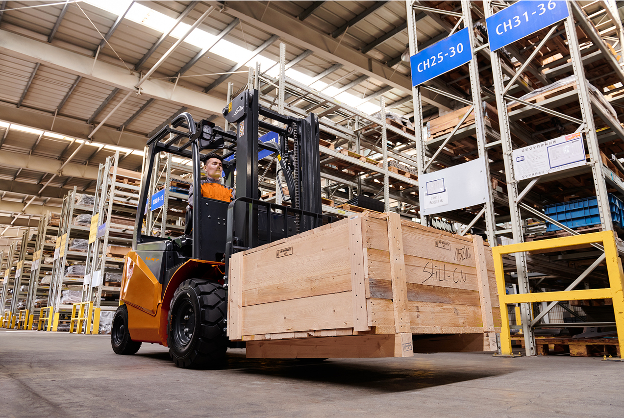 electric forklift truck