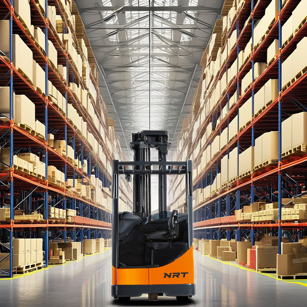 Lifting And Loading 9m Reach Truck Forklift